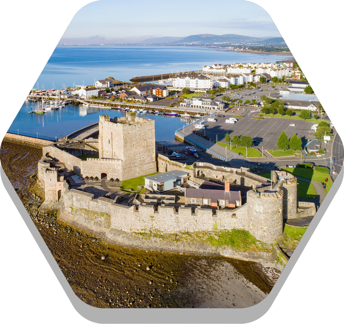 carrick-castle-hex Your Tour NI Carrickfergus Castle Hex